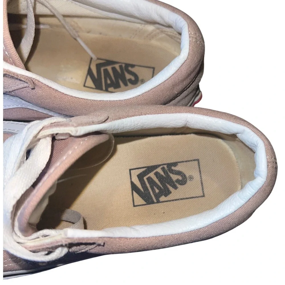 Vans Old Skool Rose Pink‎ Suede Canvas Low Top Skate Shoes Men's 7.5 Women's 9.0